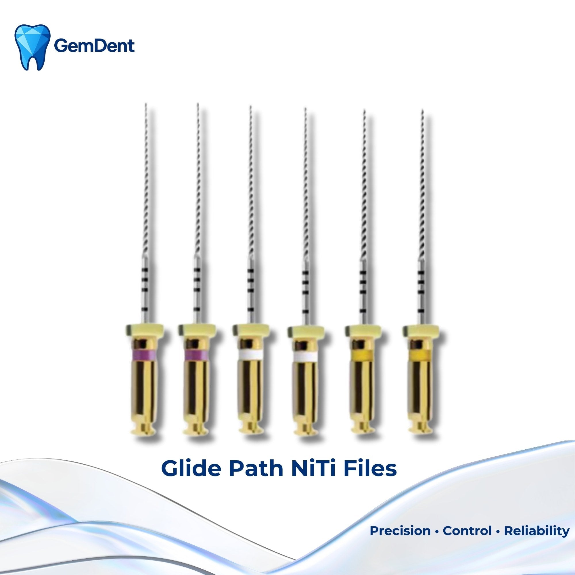 GemDent ApexDrive PathFiles NiTi glide path files endo nickel titanium