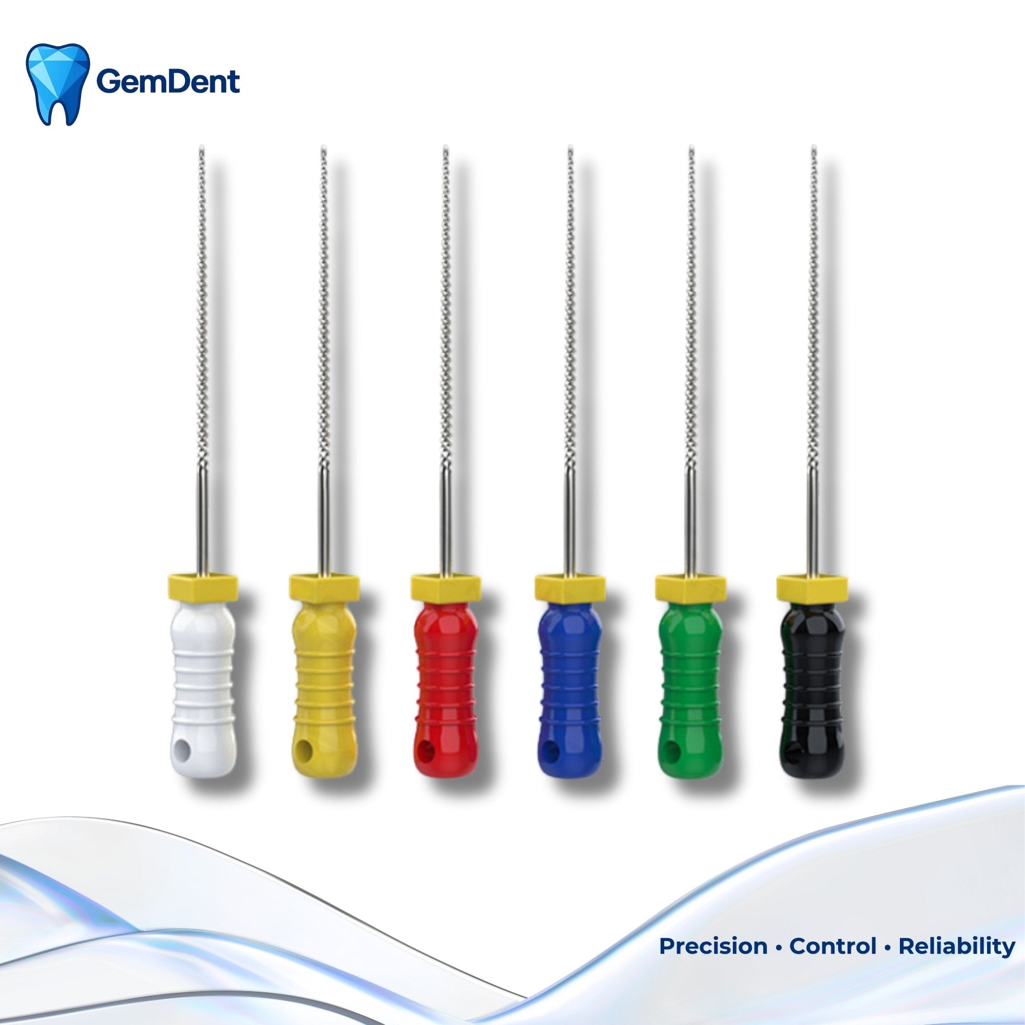 GemDent Stainless Steel K Files Assorted