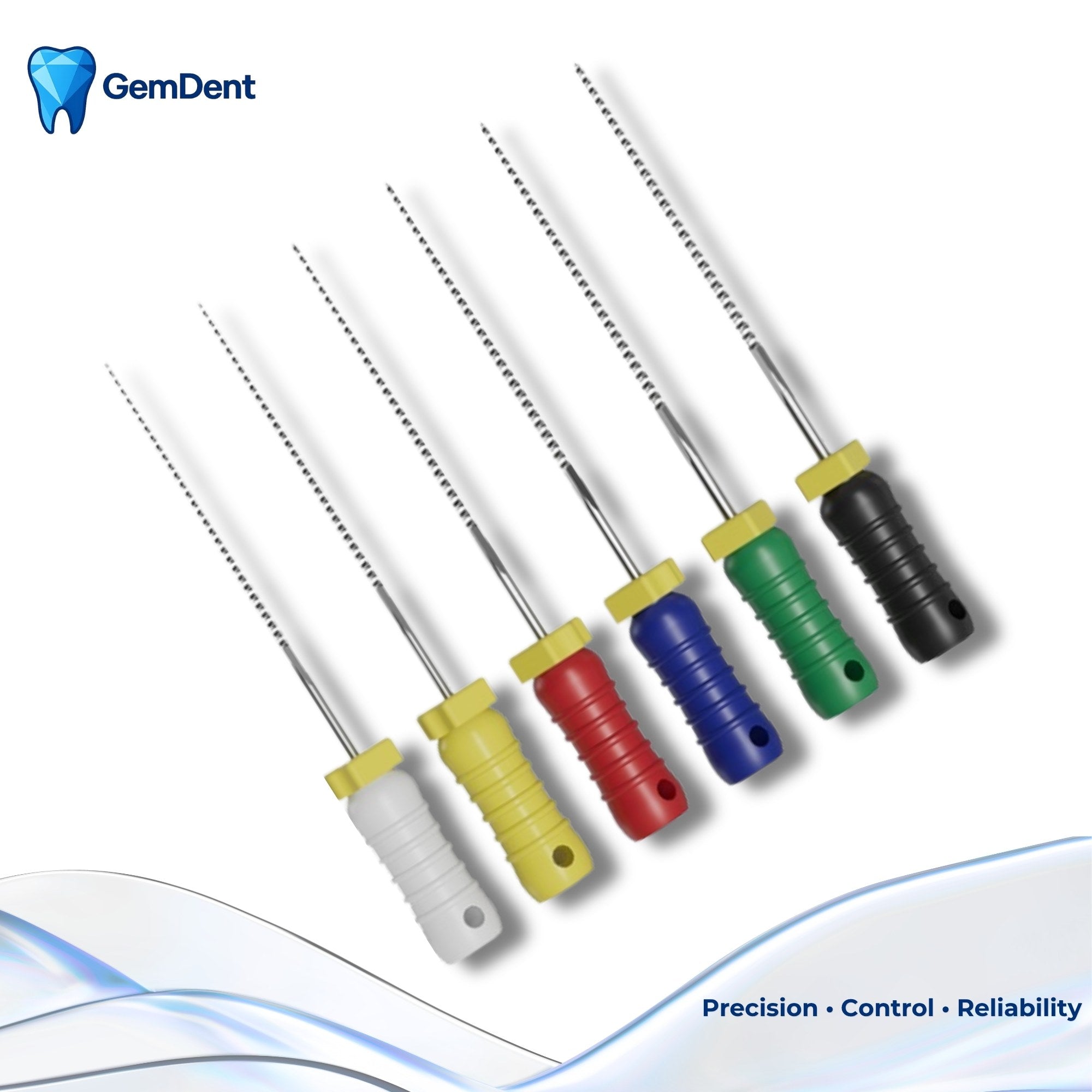 GemDent Stainless Steel Reamers Assorted