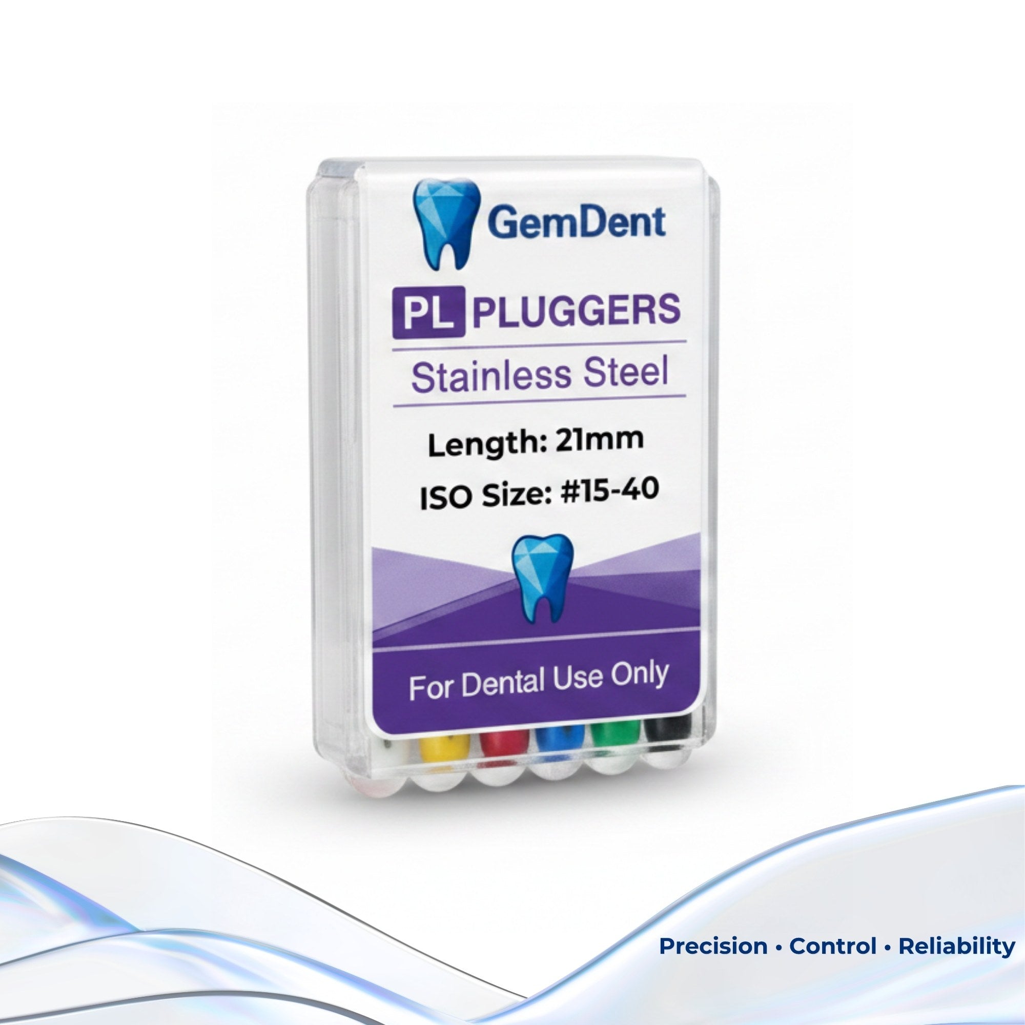 GemDent Stainless Steel Pluggers Assorted Package