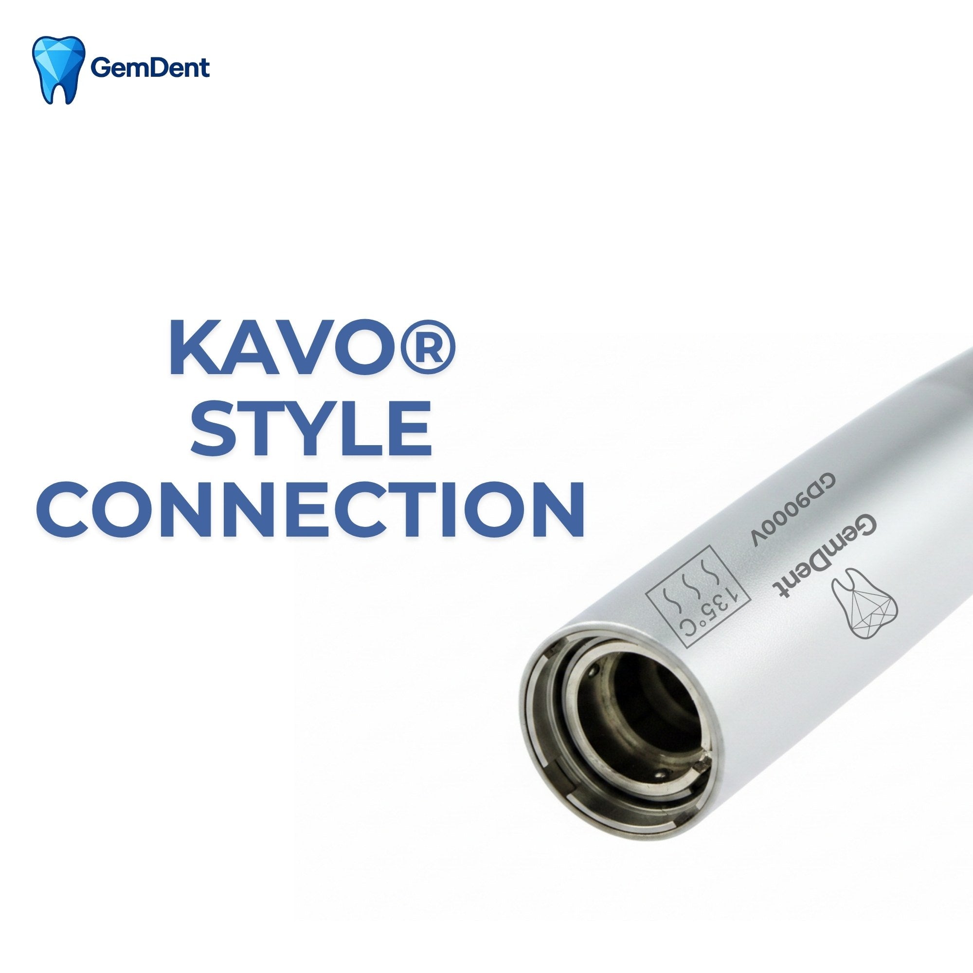 GemDent Velocity 9000 KaVo Multiflex Compatible Dental Handpiece Connection Interface