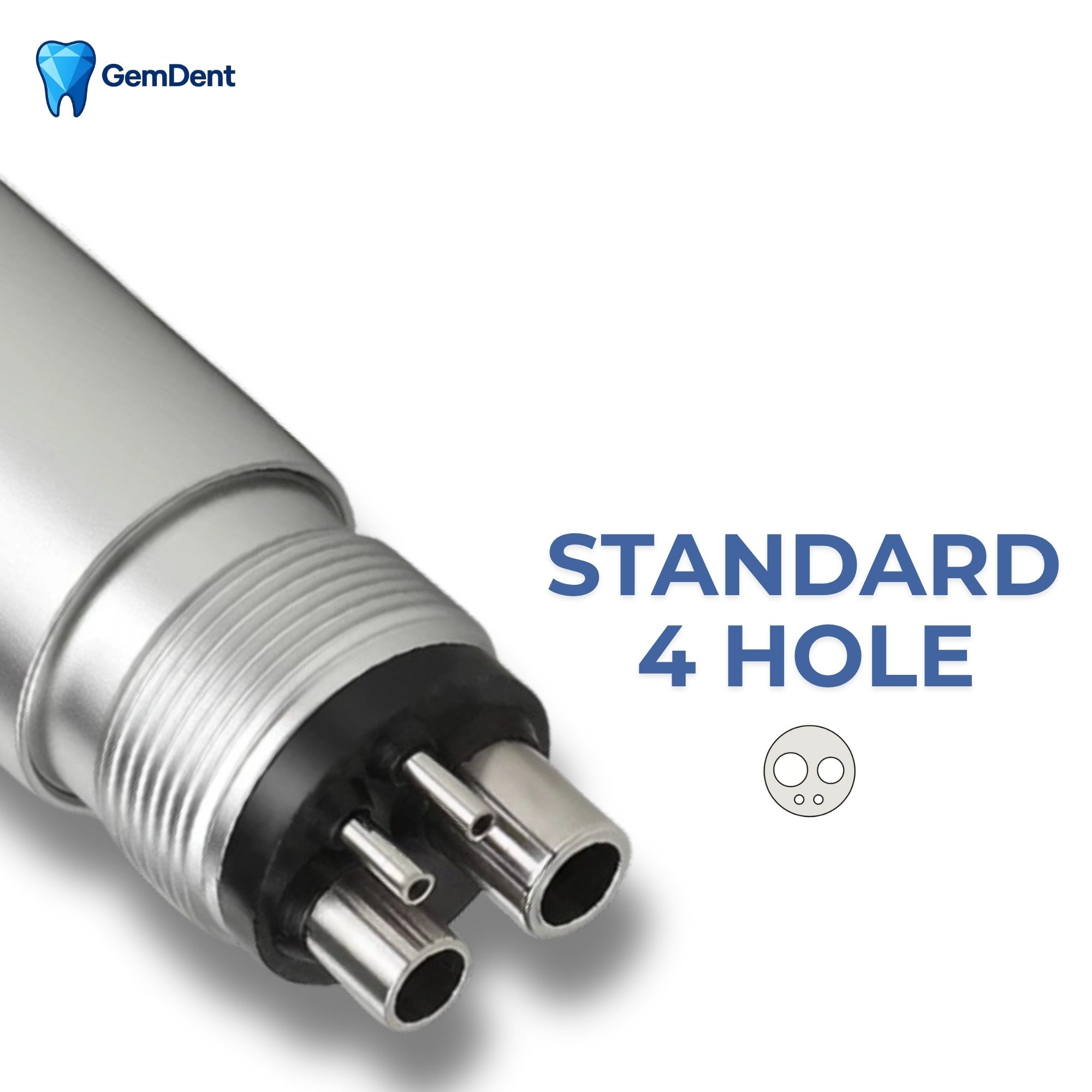 GemDent Velocity Essential handpiece 4-hole connection compatible with standard dental units
