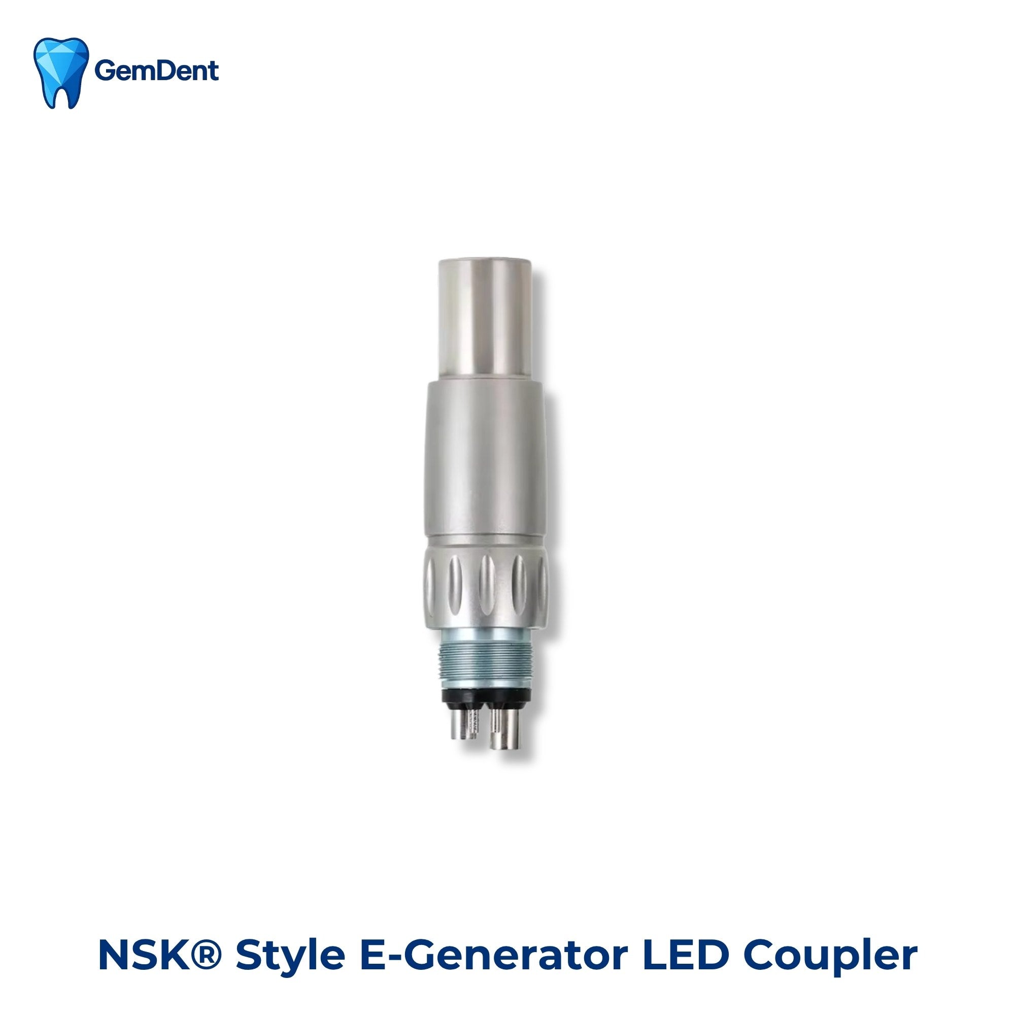 NSK style e generator LED coupler for GemDent Velocity M3 high speed dental handpiece