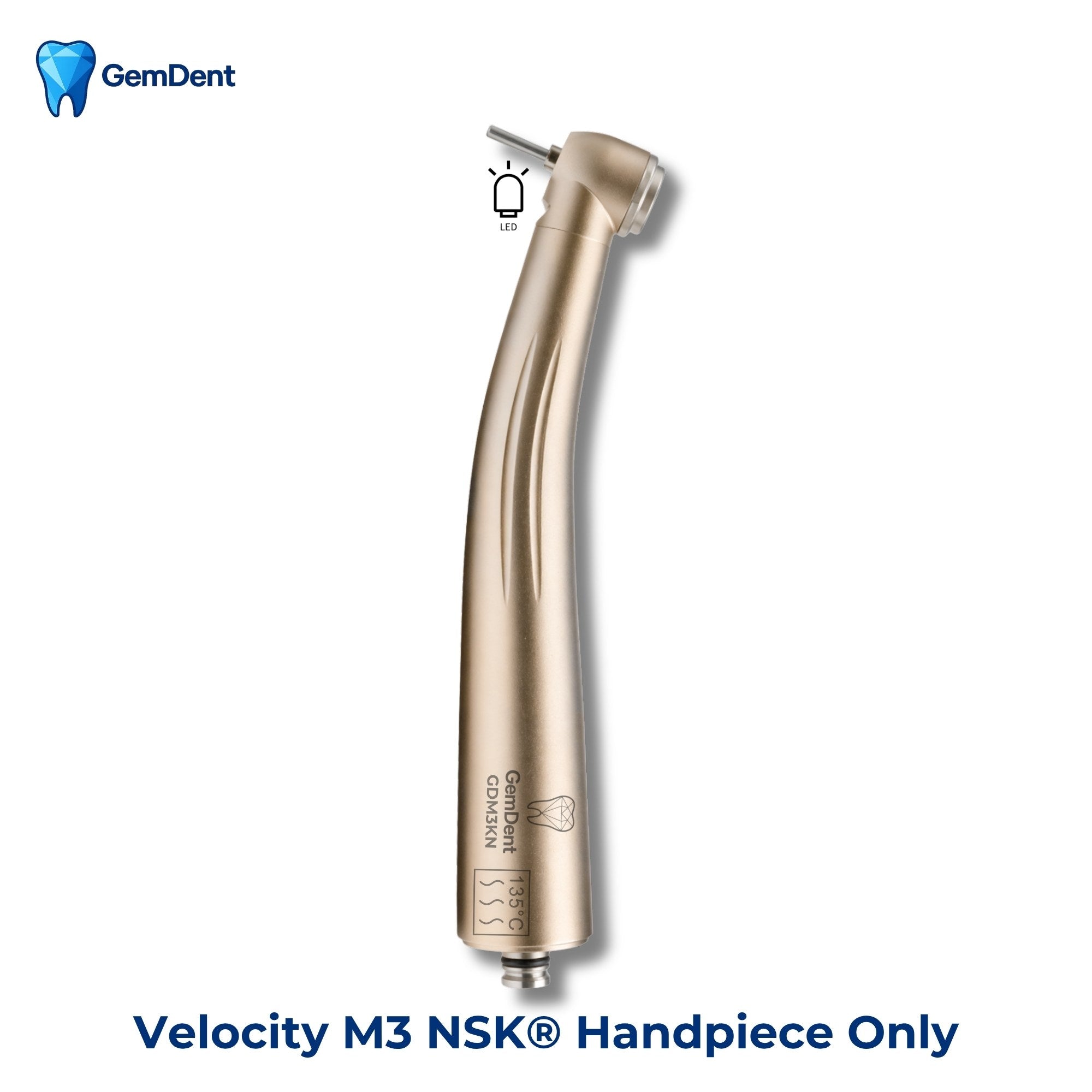 GemDent Velocity M3 NSK LED high-speed dental handpiece only